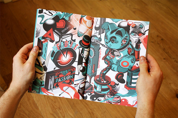 One thing i know book spread 1 #isometric #color