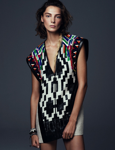 Daria Werbowy by Steven Pan for Vogue Ukraine #fashion #model #photography #girl