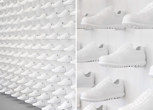 camper store nendo #nike #retail #shoes