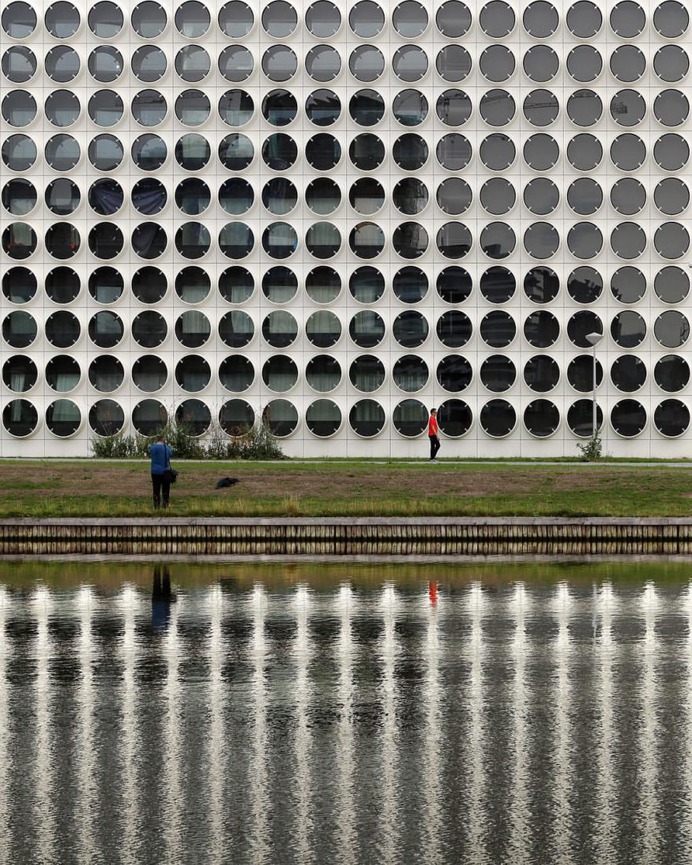 Colorful Architecture and Geometry Photography by Dirk Bakker
