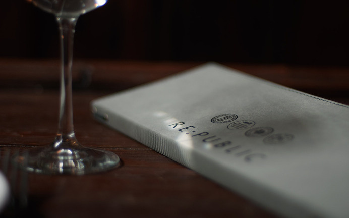 Re:public Restaurant & Bar « Superbig Creative #branding #menu #print #food #restaurant #identity #layout #typography