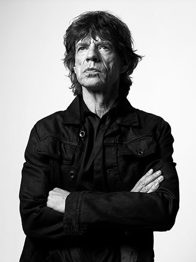 Exposed Bryan Adams: Mick Jagger #jagger #portraiture #blackandwhite #mick
