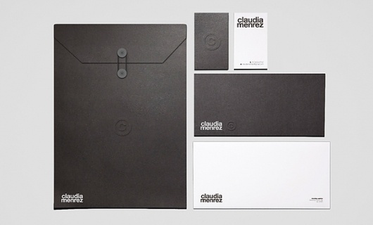 Claudia Menrez™ on the Behance Network #branding #design #minimalism #brand #identity #logo #typography