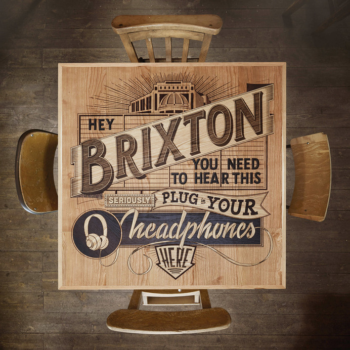 Brixton_Table #inspiration #creative #lettering #design #artists #art #hand #typography