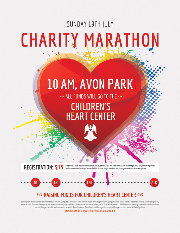 Professional Flyer Design for Charity