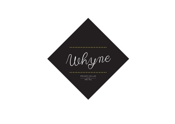 WHYNE Private Cellar Wine Logo's #logos #drink #vino #food #wine #logo #wines