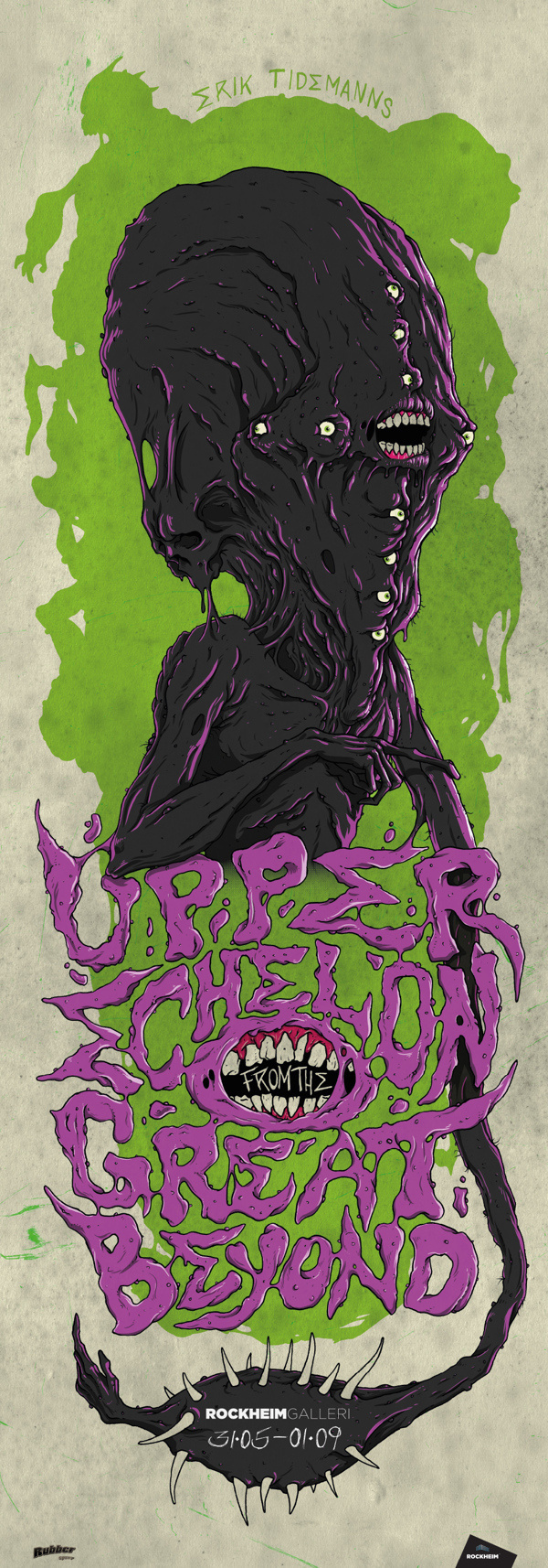 Upper Echelon from the Great Beyond on Behance #illustration #olav #sheim #typography