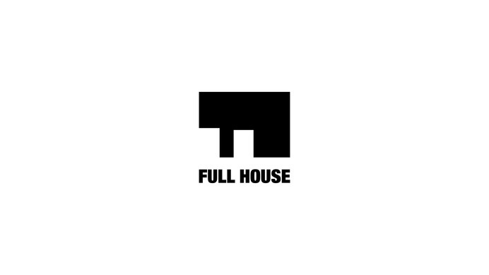 Full House Logotype | Thomas Manss & Company #logo #logos #brand #brands #branding #symbol #symbols #design #graphic #graphic design