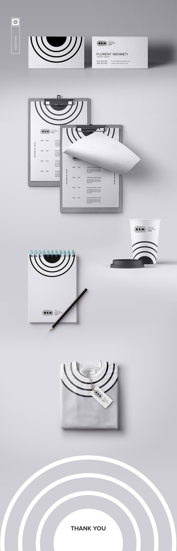 Oda Theater - Mindsparkle Mag Arber Racaj & Erzen Arifi designed the rebranding of Theater Oda, an independent theater founded at the end of the year 2002 that has achieved big support from artists, art-lovers and the media. #logo #packaging #identity #branding #design #color #photography #graphic #design #gallery #blog #project #mindsparkle #mag #beautiful #portfolio #designer