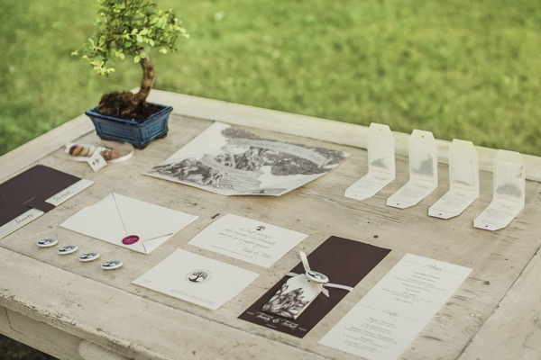 A brand for Tomas and Teresa's wedding. on Behance #stationary #wedding #crush #favini