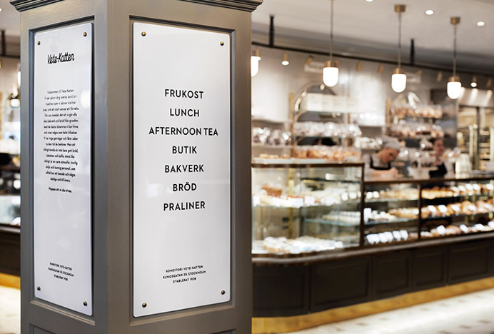 Vete-Katten by The Studio #typography #interior design