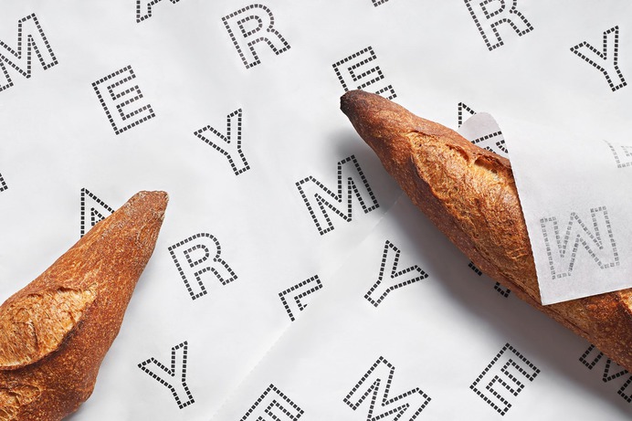 Mayer Boulangerie Identity - Mindsparkle Mag Forma & Co designed the identity for Mayer Boulangerie. #logo #packaging #identity #branding #design #color #photography #graphic #design #gallery #blog #project #mindsparkle #mag #beautiful #portfolio #designer