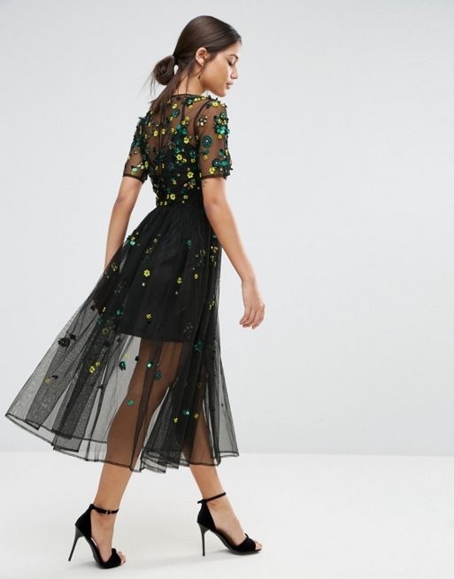 ASOS Embellished Smock Dress