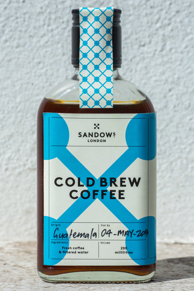 SEE - LOOK -LISTEN -DRINK -EAT (COLD BREW COFFEE CRAFTED IN LONDON Making coffee...) #packaging #cold #coffee #brew