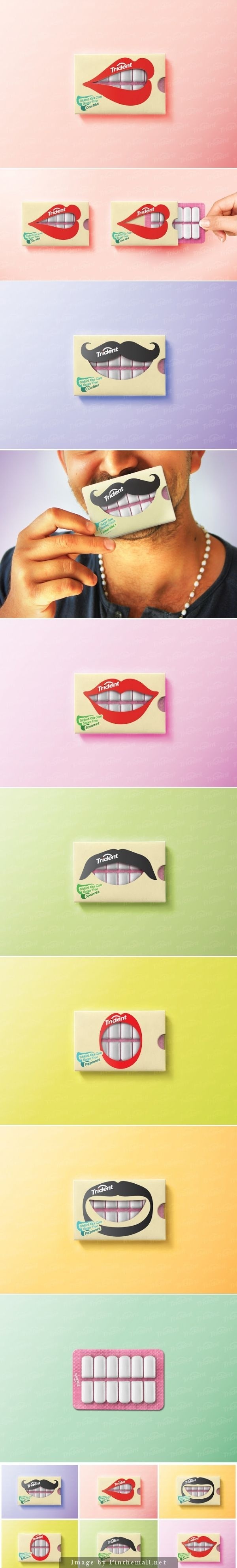 Trident Gum (Concept) #packaging #gum