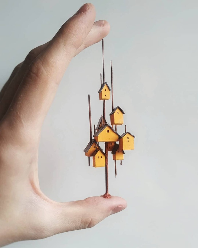 These miniature sculptures bring fantasy worlds into your home — minimalgoods