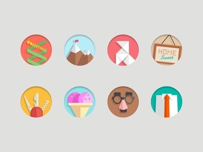 Flat Icons #flat