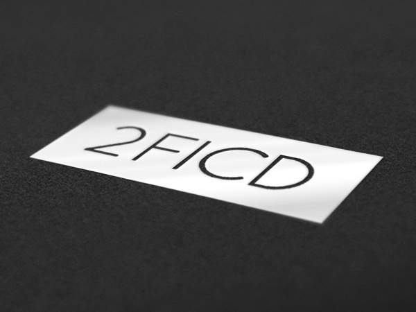 2FICD - Festival Internacional de Cine en el Desierto #logotype #movie #red #branding #2ficd #design #minimalism #simple #cine #ficd #identity #film #logo #hand #typography