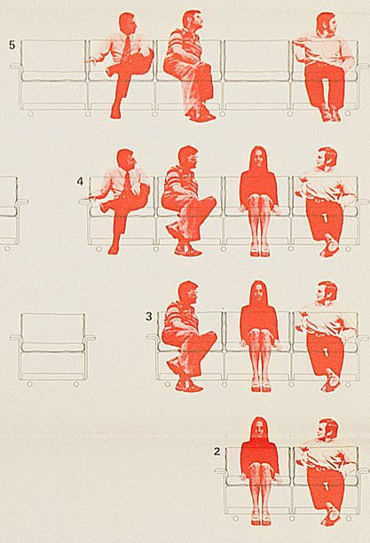 1972: 620 Chair Programme poster by Wolfgang Schmidt