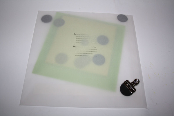 Self promotion (second year) #envelopes #post #illustration #spotlight #mailer #spot #front #white #design #book #circles #identity #logo #promotion #mirror #send #and #outs #package #cut #self #graphic #black