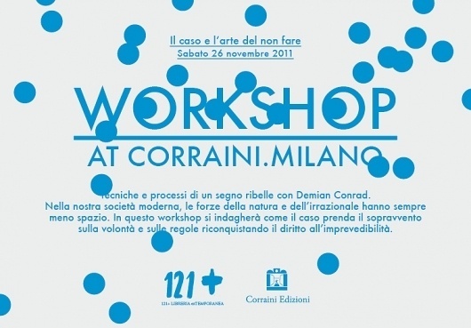 N-E-W-S : DEMIAN CONRAD DESIGN #dots #blue #flyer