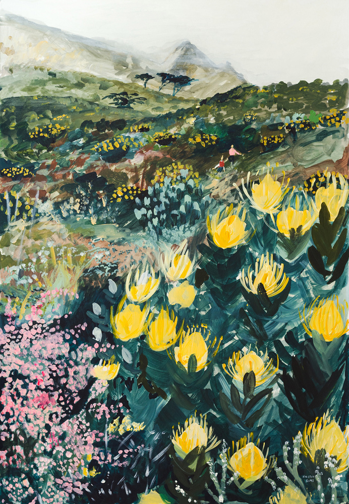 LEAP YEAR illustration sketch painting paint design by Kirsten Sims mindsparkle mag