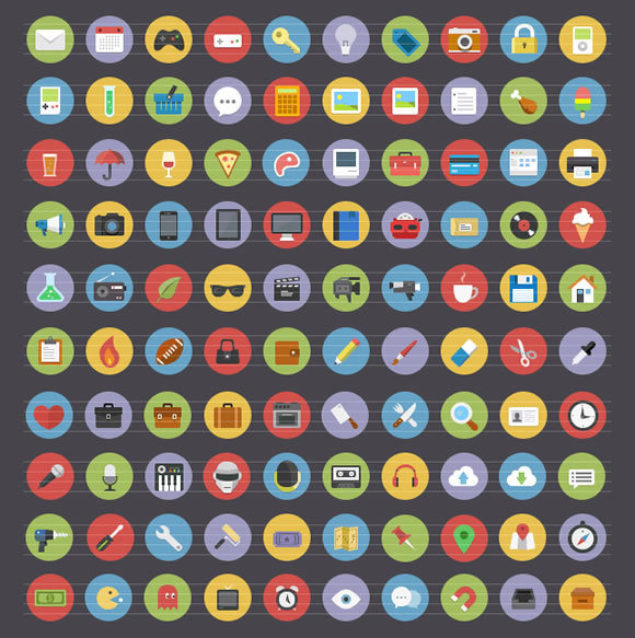 13 Free Flat Icon Sets #icon #design #graphic #icons #set #illustration