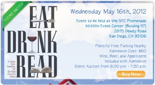 San Diego Literacy #diego #drink #literacys #councils #books #eat #san #annual #benefit #read #reading