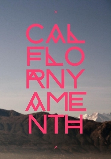 HARF 77 on the Behance Network #font #77 #poster #logo #harf #typography