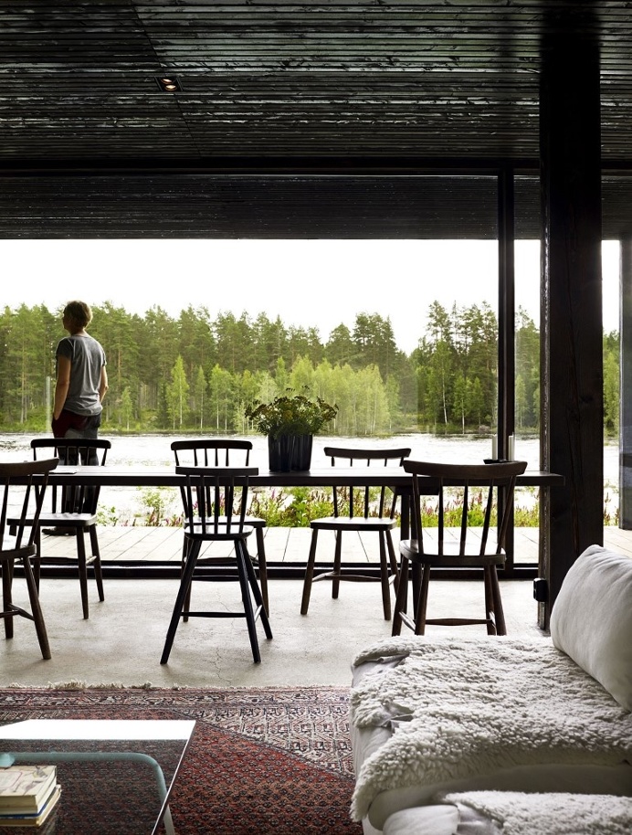 Lundnas House Combine Contemporary Aesthetics with Local Architectural Traditions