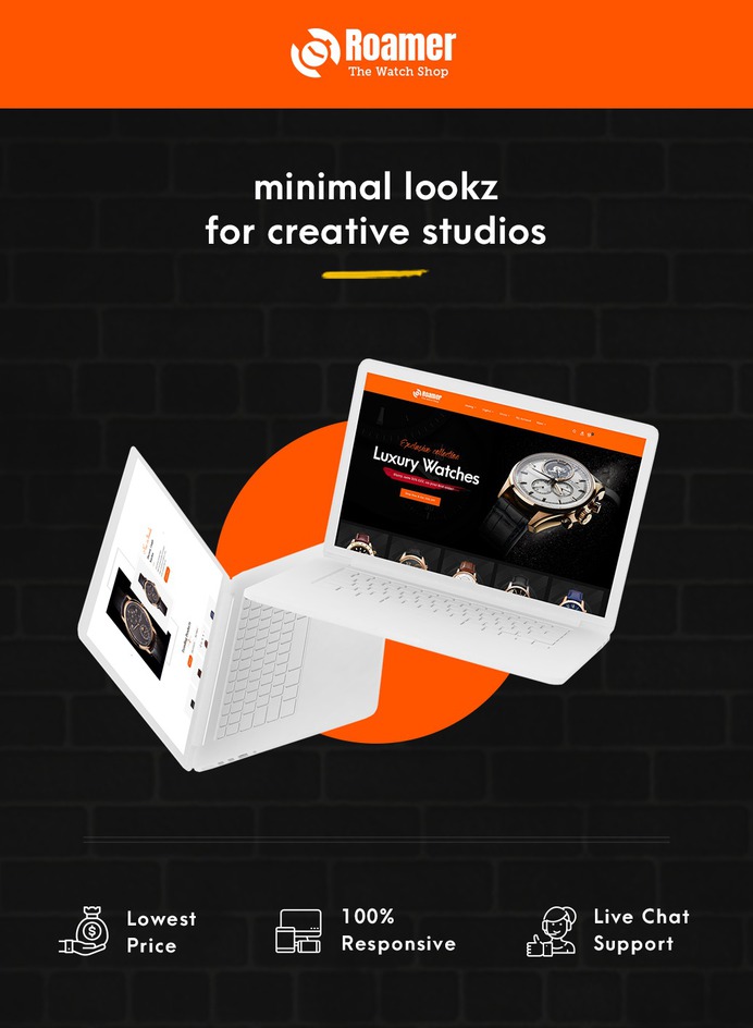 #Roamer - #Watches Shop - #Prestashop #Responsive #Theme #eCommerce #Website #Design #Template