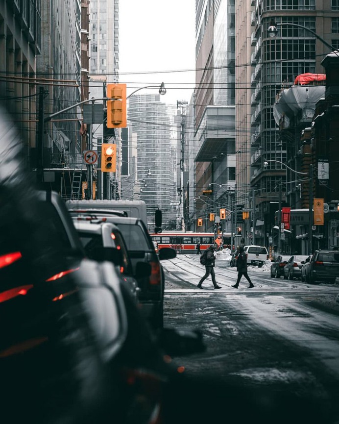 Moody and Cinematic Urban Photos in Toronto by Mathieu Paradis