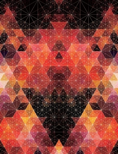 andy gilmore #geometry #andy gilmore #warm colors