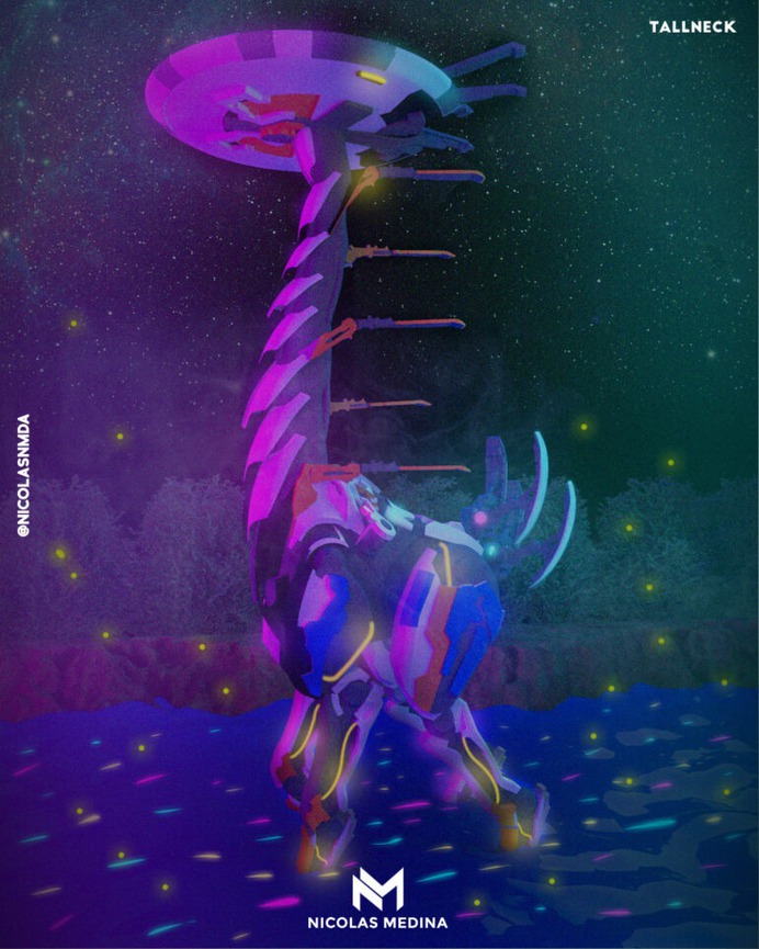 Poster Tallneck by rigoxinho