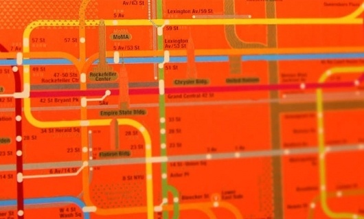 ZEROPERZERO #zeroperzero #map #subway #railway #nyc