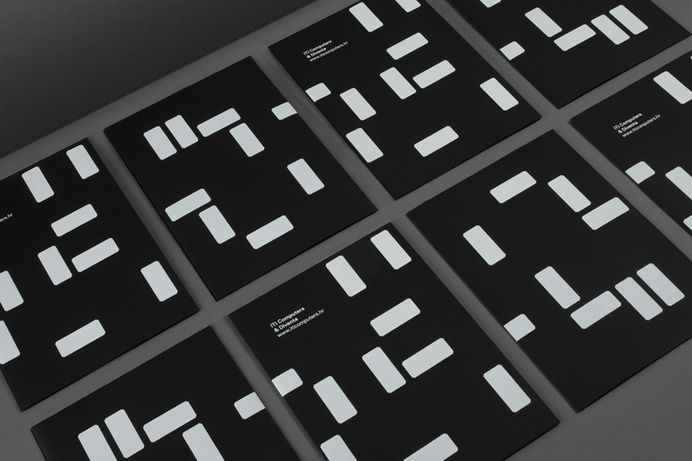 Print with white ink detail designed by Bunch for Croatian-based software company ITI Computers #ff