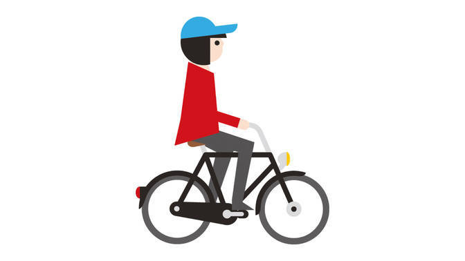 DesignStudio | Nokia corporate sustainability reports #flat #bike #design #bicycle