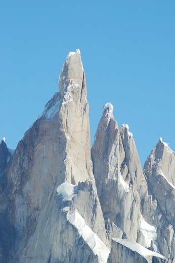 ♃ #rock #mountain #snow #sky