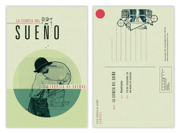 Michel Gondry on Behance #circle #illustration