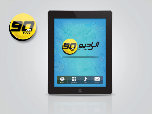 El Radio on Behance #logo #presentation