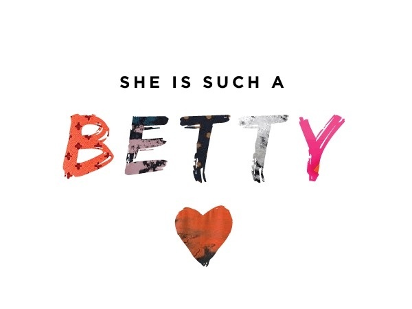 BETTY #pattern #animated #gifs #color #fashion #clueless #typography