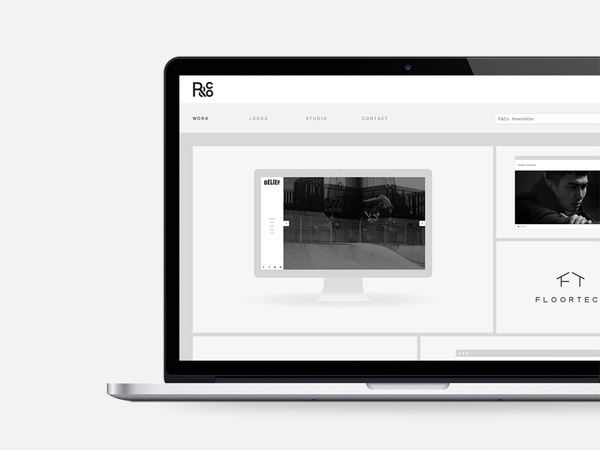 R&Co. Websitehttp://r-ny.com #responsive #design #clean #website #grid #minimal #web