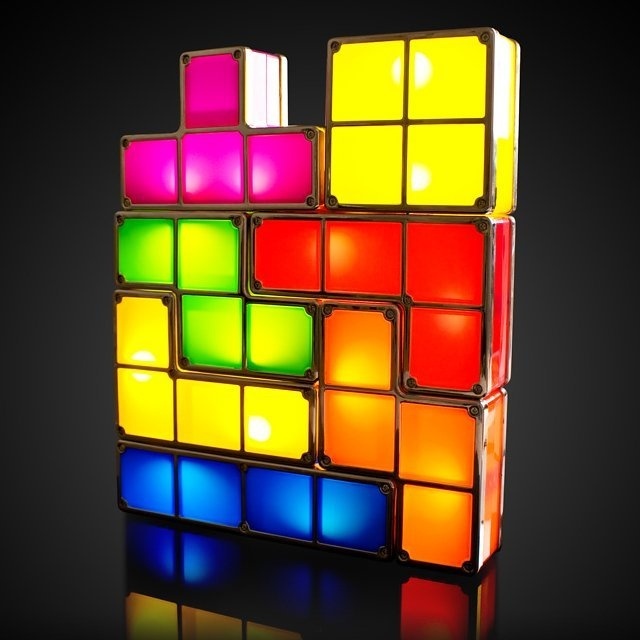 Tetris Lights #tech #flow #gadget #gift #ideas #cool