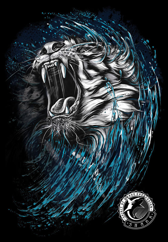 Print design – Tiger