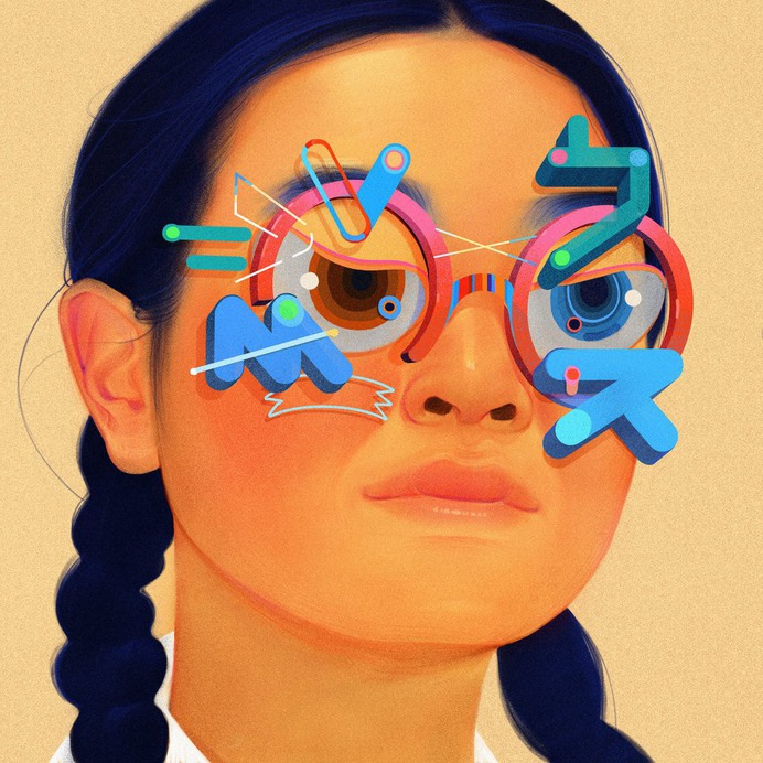 Illustrator & Fine Artist - Crazy Eyes