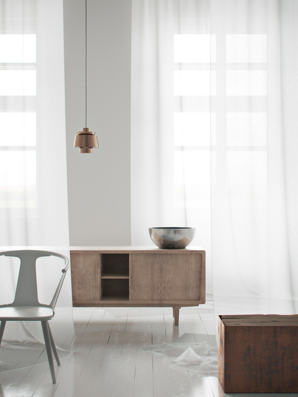 Beautiful 3d Interior Test Renders with Corona Render Engine by Xoio #interior #render #architecture #visualization #minimal #3d