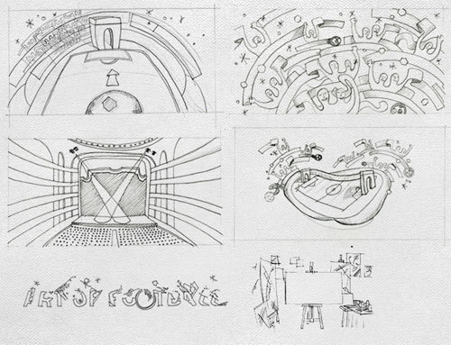 Euro 2016 logo #sketches #storyboard