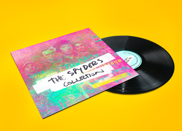 Vinyl Spyders front cover january15 #album #artwork #vinyl #music #expressive