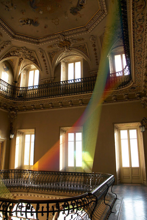 BOOOOOOOM! Thread art by Gabriel Dawe #dawe