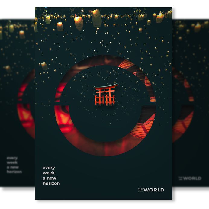 Imaginary Travel Ad Campaign for The World on Behance - Asia Poster